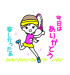 テニスガール♡Dreams come true（個別スタンプ：13）