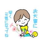 テニスガール♡Dreams come true（個別スタンプ：39）