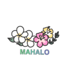 Hawaiian❤︎（個別スタンプ：5）