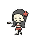 Hawaiian❤︎（個別スタンプ：8）