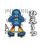 HOODIE SKATERS⭐夏を感じる⚓スケーター（個別スタンプ：23）