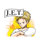 J.E.T.スタンプNo.2（個別スタンプ：1）