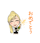 さんろく華月の飲みスタンプ（個別スタンプ：11）
