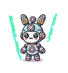 干支とロボット（個別スタンプ：4）