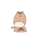 うまがお②（個別スタンプ：18）