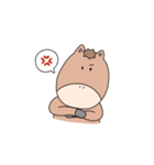 うまがお 敬語/ビジネス（個別スタンプ：36）
