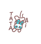 パンダウサギのドタバタ日常（個別スタンプ：24）