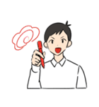 がんばれ教育学部教育学部（汎）（個別スタンプ：1）