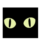 普通の黒猫（個別スタンプ：32）