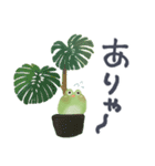 ずっと使える♡カエルと植木鉢の天気・防災（個別スタンプ：22）