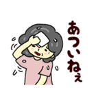 おばあちゃんの笑顔（真夏）（個別スタンプ：8）