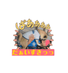 [動く]パグ✖️ペキ はなまる日記（個別スタンプ：7）