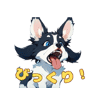 ファンモン犬(日本語版)（個別スタンプ：35）