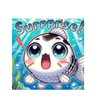 かわいい魚のLINEスタンプたち（個別スタンプ：29）