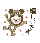 おちゃめクマさんになる！ずっと使える敬語（個別スタンプ：27）