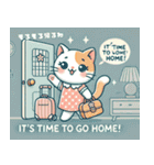 猫、てんこ盛り。（個別スタンプ：19）