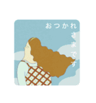 Kaho Suzuki LINE スタンプ(1)（個別スタンプ：22）