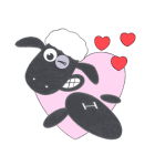 Shaun the Sheep × Hitsujibungaku（個別スタンプ：4）