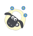 Shaun the Sheep × Hitsujibungaku（個別スタンプ：20）