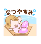 ☆笑顔で元気☆夏にぴったりのスランプ（個別スタンプ：5）