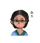 くせ強八方美人ちゃん達（個別スタンプ：30）