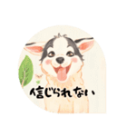 ❇誰でも使えるフレーズ①❇ハスキー犬❇（個別スタンプ：28）