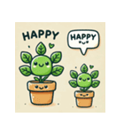 かわいい植物のLINEスタンプ（個別スタンプ：1）