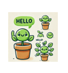 かわいい植物のLINEスタンプ（個別スタンプ：14）