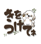 シーズー犬『デカ文字』よく使う言葉（個別スタンプ：10）