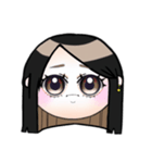 日常の基本表情【茶髪ver.】（個別スタンプ：10）