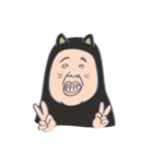 黒猫おばさん（個別スタンプ：6）