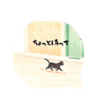 ⭐誰でもOK⭐黒猫⭐使いやすいフレーズ集①（個別スタンプ：40）