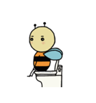 ずっと使える蜂の日常（個別スタンプ：14）
