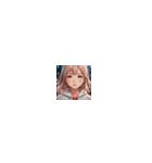 キュートな女の子の日常（個別スタンプ：4）