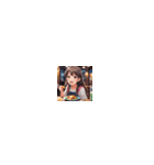 キュートな女の子の日常（個別スタンプ：10）