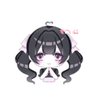 きゅるるん女の子 基本スタンプ（個別スタンプ：2）