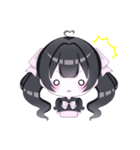 きゅるるん女の子 基本スタンプ（個別スタンプ：11）