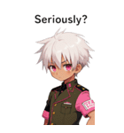 全て同じセリフ【Seriously？】（個別スタンプ：5）