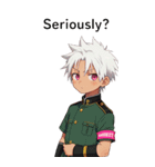 全て同じセリフ【Seriously？】（個別スタンプ：9）