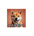 ちょっと生意気な柴犬（個別スタンプ：4）