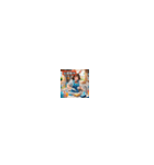 働き者のうさぎ主婦（個別スタンプ：24）
