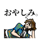 貴方が返事に困った時に助けるゆうれいクン（個別スタンプ：3）