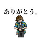 貴方が返事に困った時に助けるゆうれいクン（個別スタンプ：4）