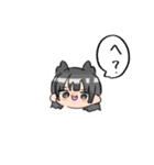 狼の女の子使いにくいスタンプ（個別スタンプ：10）