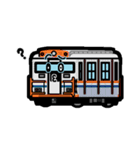 デフォルメアメリカの鉄道 No.06（個別スタンプ：35）