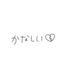ご機嫌な女の文字（個別スタンプ：7）