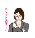 官僚答弁LINEスタンプ 12（個別スタンプ：32）