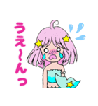 マーメイド姉妹★うみ＆えみ＆おと②（個別スタンプ：4）