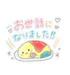 かわいい食べ物❤️一言添えたい敬語と連絡（個別スタンプ：18）