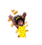 Fruity Black Girls（個別スタンプ：6）